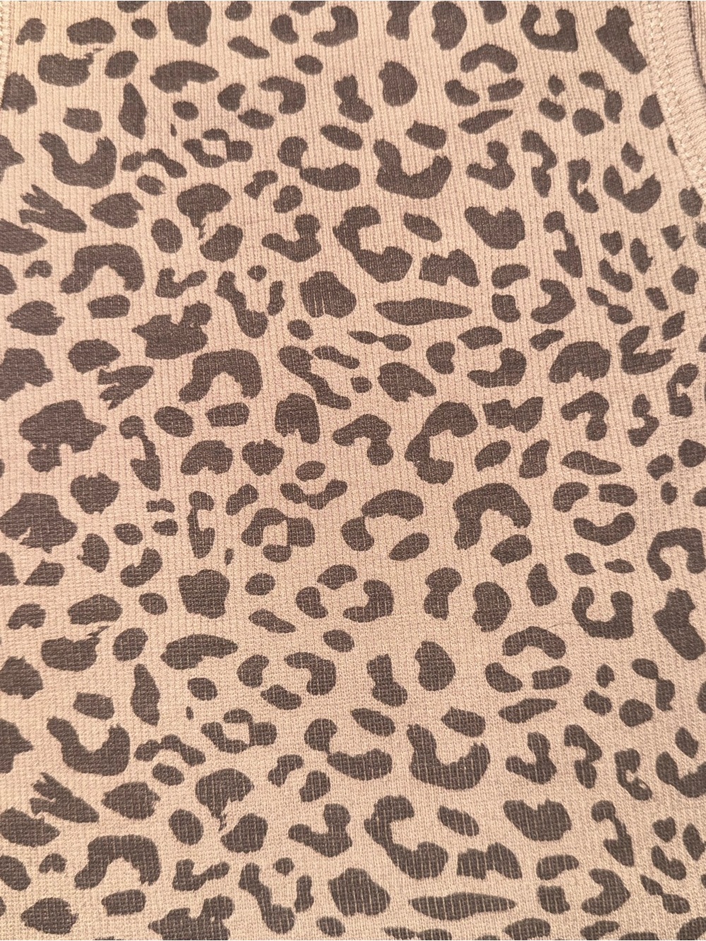 RARE Vintage Von Dutch Leopard Print Tank Top in Tan and Brown - Picture 5 of 5